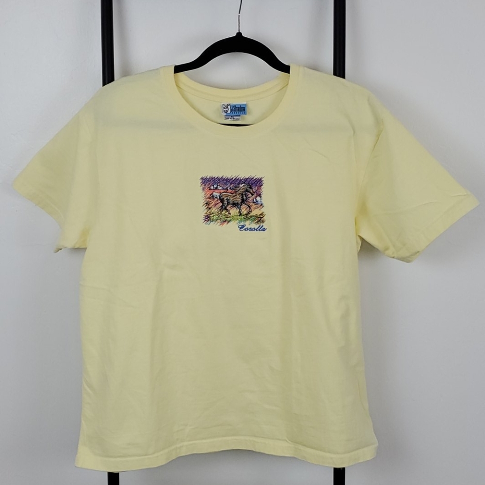 Vintage JShadow t-shirt embroidered size XL